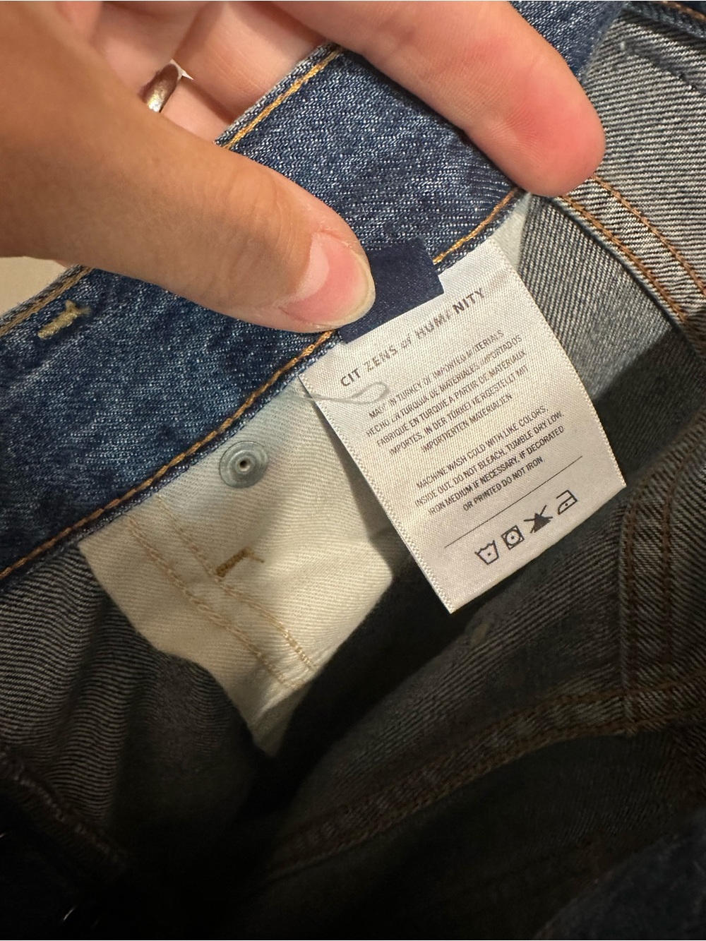 Citizens Of Humanity Annina High-Rise Jeans - Medium Blue Wash 25 Like New - Picture 9 of 9